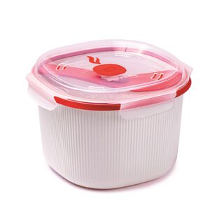 Snips rice and grain cooker 20.5*14.5cm, white