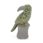 Ceramic Replica Parrot Green  image number 0