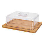 Alberto Bamboo Cheese Dome With Lid image number 1