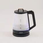 Alberto glass electric kettle, black 1.7L image number 2