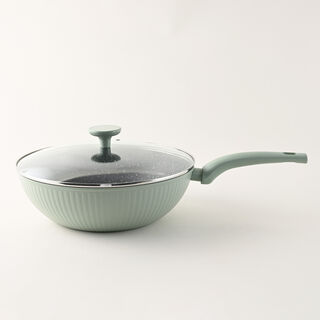 Alberto green granite deep frypan 30 cm
