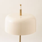 هومز مصباح طاولة من معدن وخشب، ذهبي 26*26*55سم image number 2