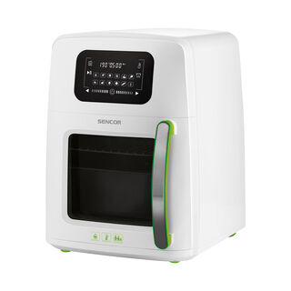 11L Sencor white electric air fryer 1800W, 12 programs