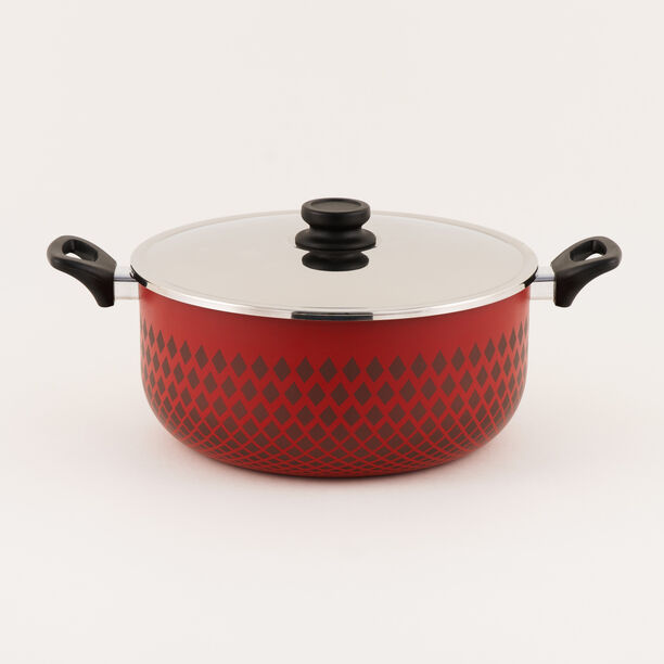 Pentola aluminium casserole 30*14.5cm, 10.2L image number 0