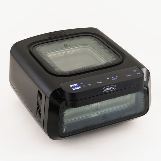 Homez air fryer plastic black 13L image number 0