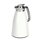 Dallaty vacuum flask chrome and white 1L image number 2