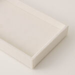 Homez beige velvet jewelry organizer 21*12.5*2.6cm image number 2