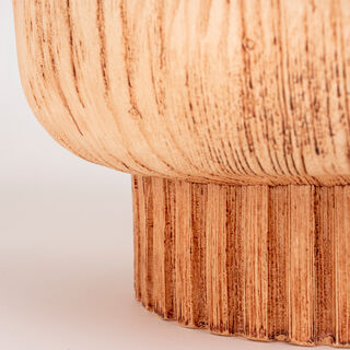 Wood planter