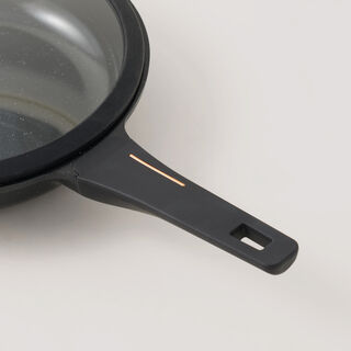 Alberto aluminum frying pan 2.8l, black