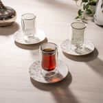 Rio 12pcs leaf porcelain tea set image number 1