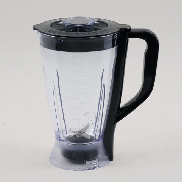 Alberto polypropylene food processor with 1.6L bowl,1.5L blender, black 800W image number 5