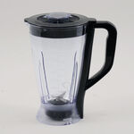 Alberto polypropylene food processor with 1.6L bowl,1.5L blender, black 800W image number 5