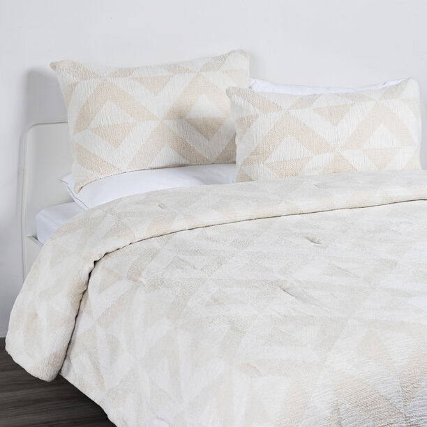 3 Piece Feather Comforter King Size Set image number 0
