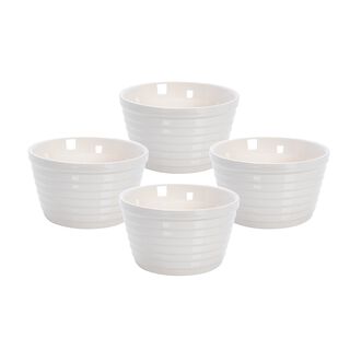 La Mesa Oven/Serving 4 Pieces Porcelain Round