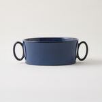 La Mesa stoneware oven to table small pot, blue 23.8*14.9*7.5 cm image number 0