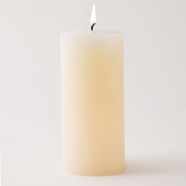 Pillar Candle Sense Rustic Ivory  image number 3