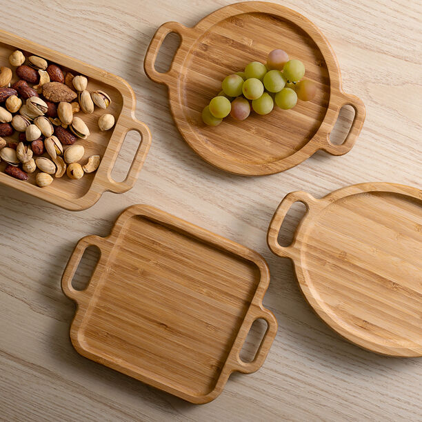 Alberto Bamboo Square Serving Dish  image number 4