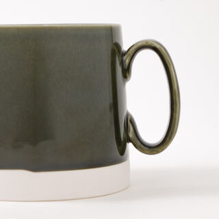 Dallaty Ceramic Mug In Green