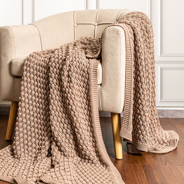 Buy 100 Cotton Knitted Throw Online Nice