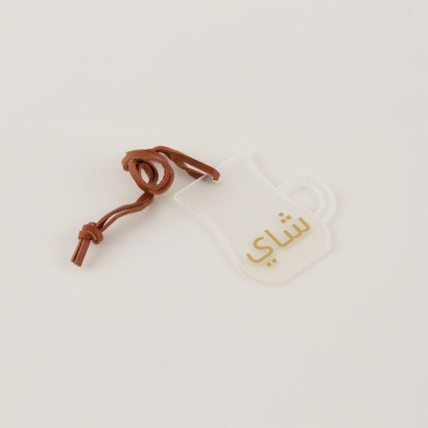 VF tag accessories acrylic gold tea tag image number 0