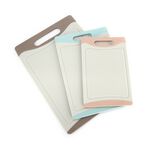 Alberto 3 Pieces Plastic Cutting Board Assorted Colors image number 0