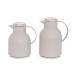 Dallety Plastic Vacuum Flask 2 Pieces Set Gray image number 0