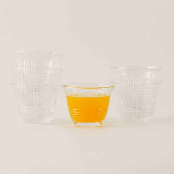 Dallaty Arabic Coffee Cup Glass Set 6Pcs image number 0