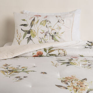 "Boutique Blanche Cotton Duvet Set 2 Pieces Beige Twin 150*220cm