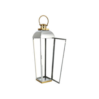 Lantern Gold And Silver 25.4 Cm X Ht:91 Cm