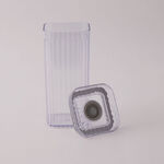 Alberto plastic striped food container 1.5L image number 1