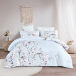 Cottage Microfiber Twin Comforter 4 Pcs Set, Multicolor, 220*160Cm image number 1