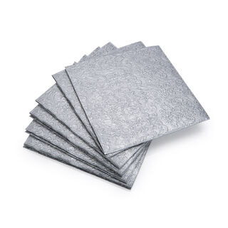 Elegance Serving Napkins Paper Square Silver