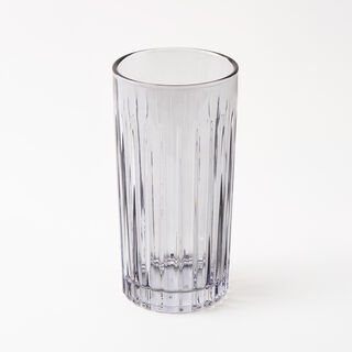 La Mesa Glass Hi Ball Set 4Pcs 400Ml, Grey