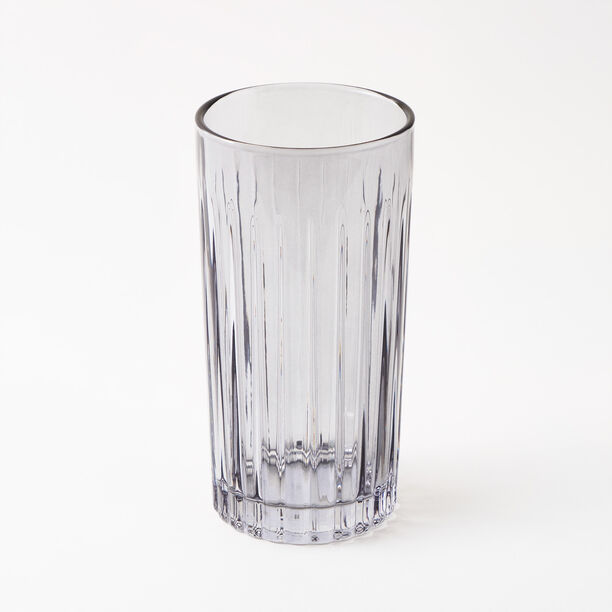 La Mesa Glass Hi Ball Set 4Pcs 400Ml, Grey image number 1