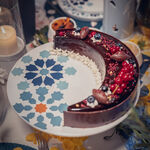 Oumq Stainless Steel Cake Stand image number 3