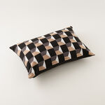 Homez Geometric Rectangular Cushion Cover, 30*45Cm image number 3
