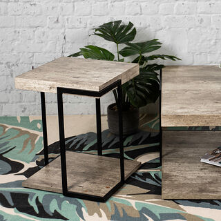 Wooden side table 40*40*50 cm