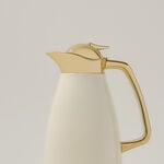 Dallaty vacuum flask chrome and beige 1L image number 1
