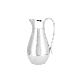 Dallaty steel vacuum flask chrome embossed pattern 1L