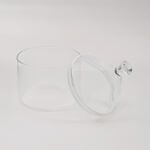 Dallaty Acrylic Sugar Bowl With Dome Lid, 13*13*17.8 Cm image number 2