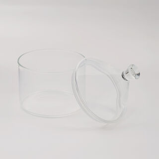 Dallaty Acrylic Sugar Bowl With Dome Lid, 13*13*17.8 Cm