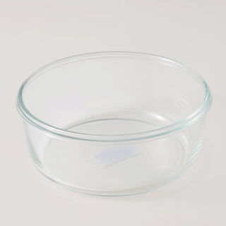 Glasslock round glass food container 2050ml