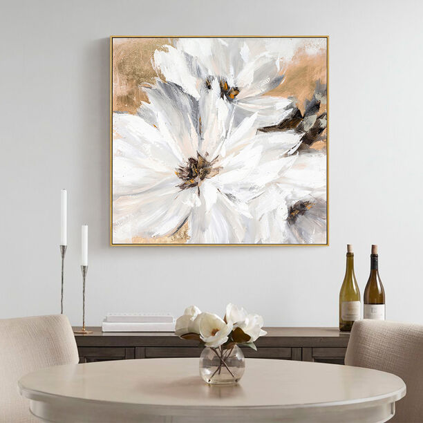 Wall Art Flower With Frame image number 1