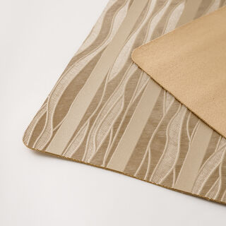 La Mesa brown plastic plate mat set 2 pcs 45*30cm