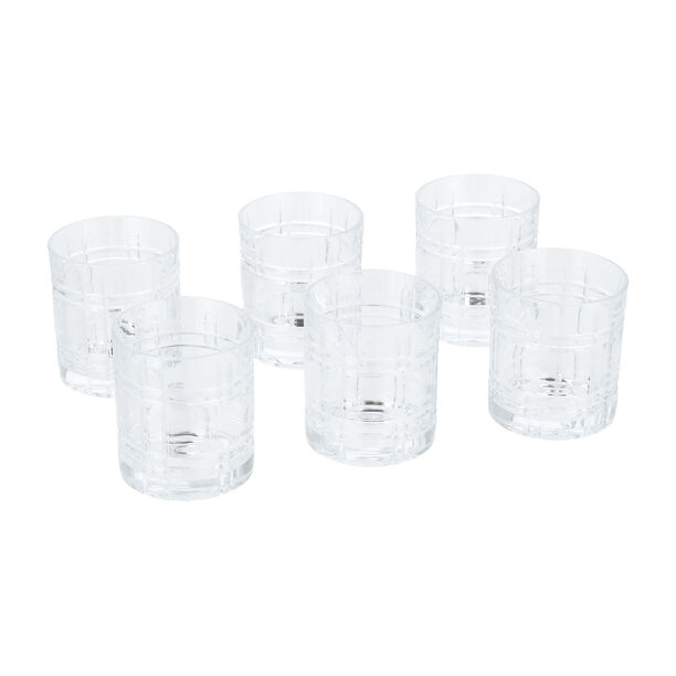 RCR transparent crystal glassware 6 pcs set image number 2