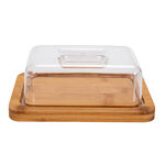 Alberto Bamboo Cheese Dome With Lid image number 2