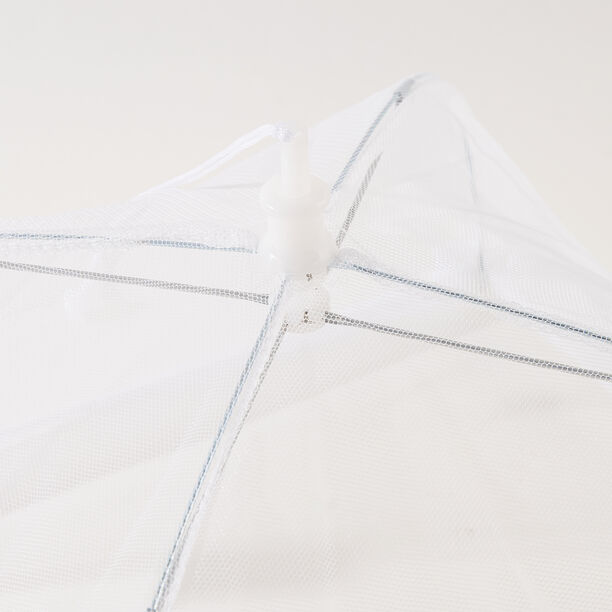 "Alberto ribbon lace foldable food cover 36cm, white image number 3