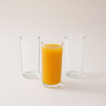 Borgonovo glass cup set 3pcs 300 ml image number 0