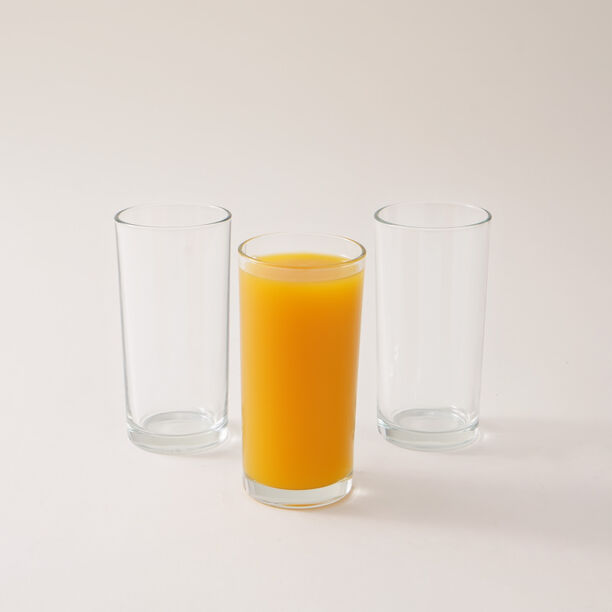 Borgonovo glass cup set 3pcs 300 ml image number 0