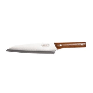 Alberto Chef Knife With Acacia Wooden Handle L:20Cm